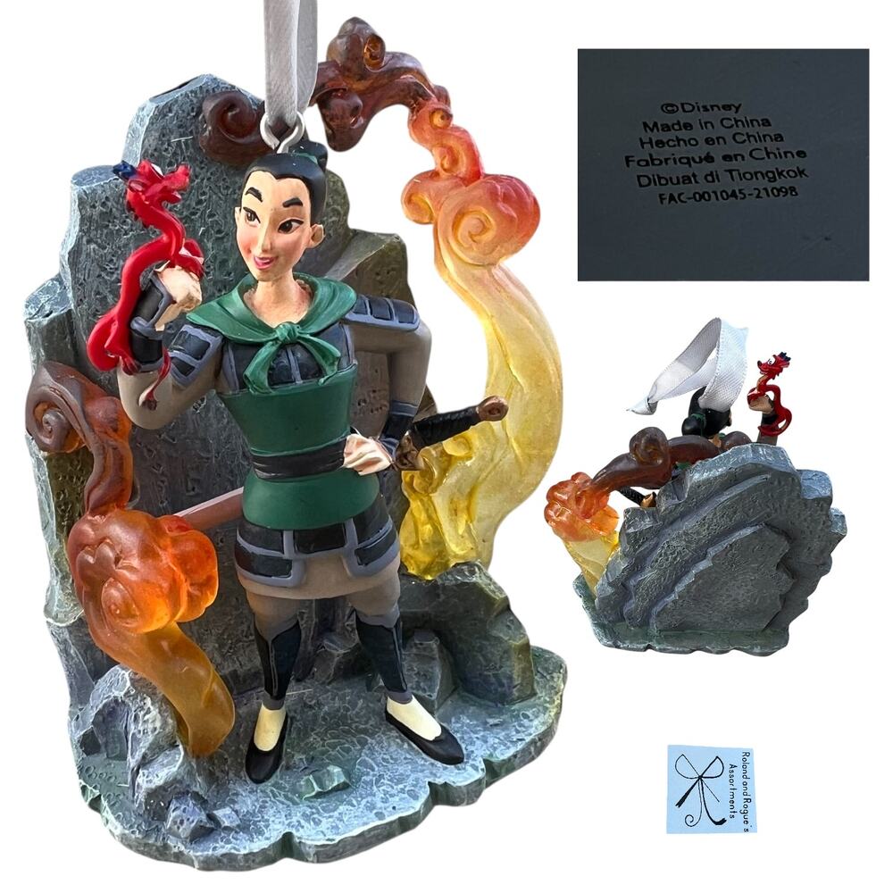Disney Store Mulan Ornament